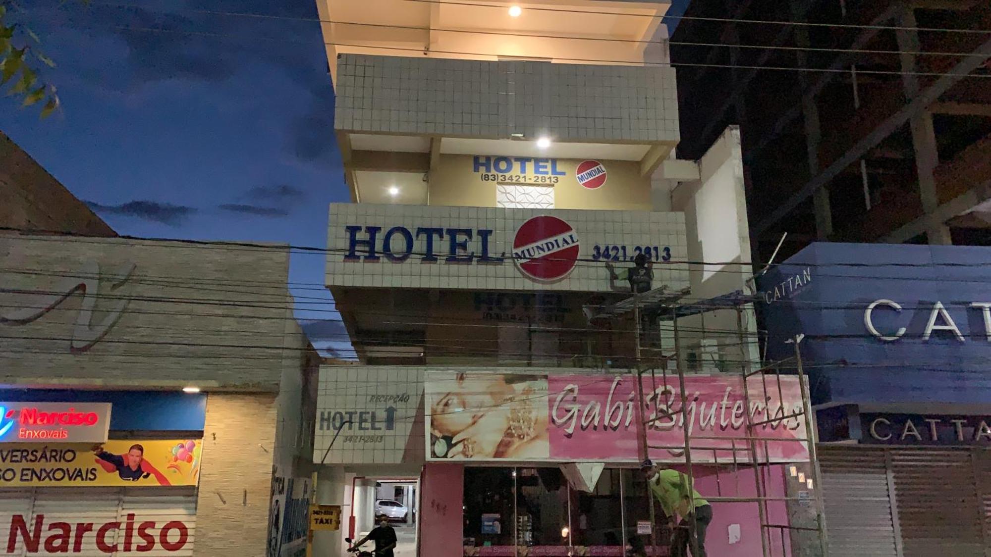 Hotel Mundial Patos  Bagian luar foto